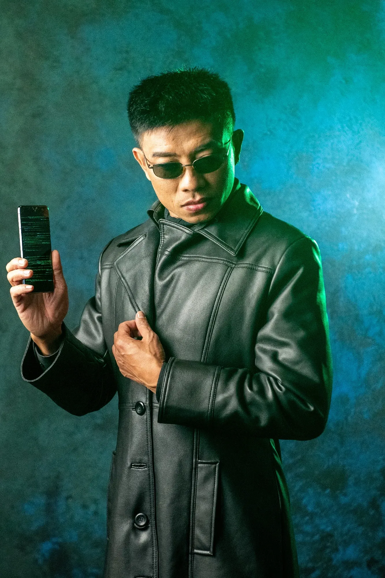 Filmposter in The Matrix-stijl — collectie The matrix, fotografie door Andy van Dongen (3)